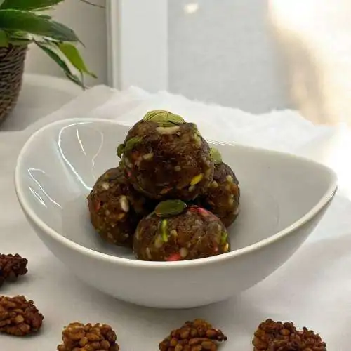 Raisins Saffron & Cardamom Laddus