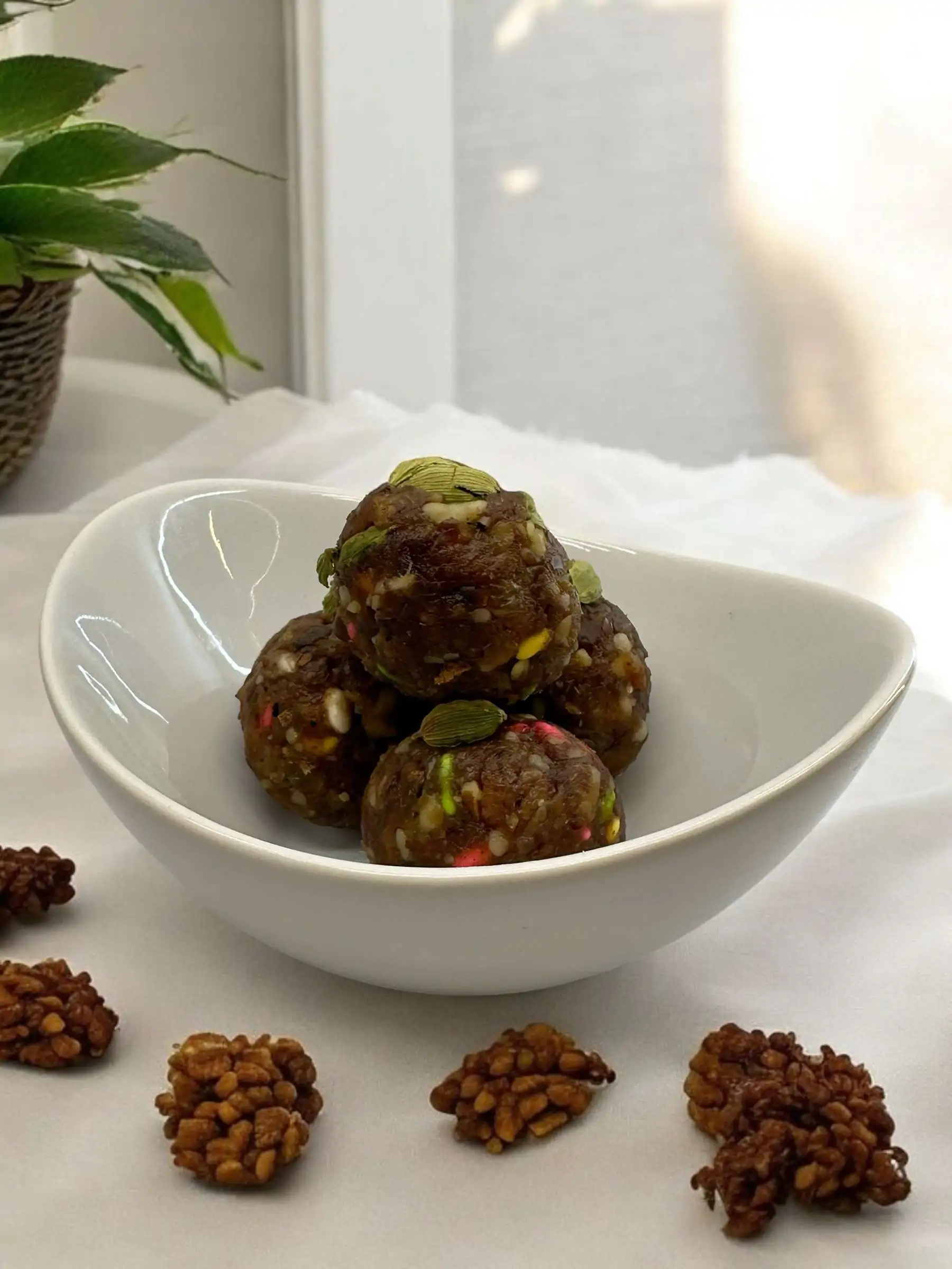 Raisins Saffron & Cardamom Laddus