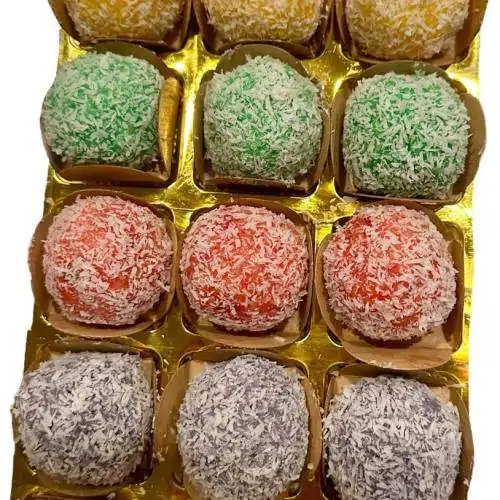 Vibrant Coconut Laddus