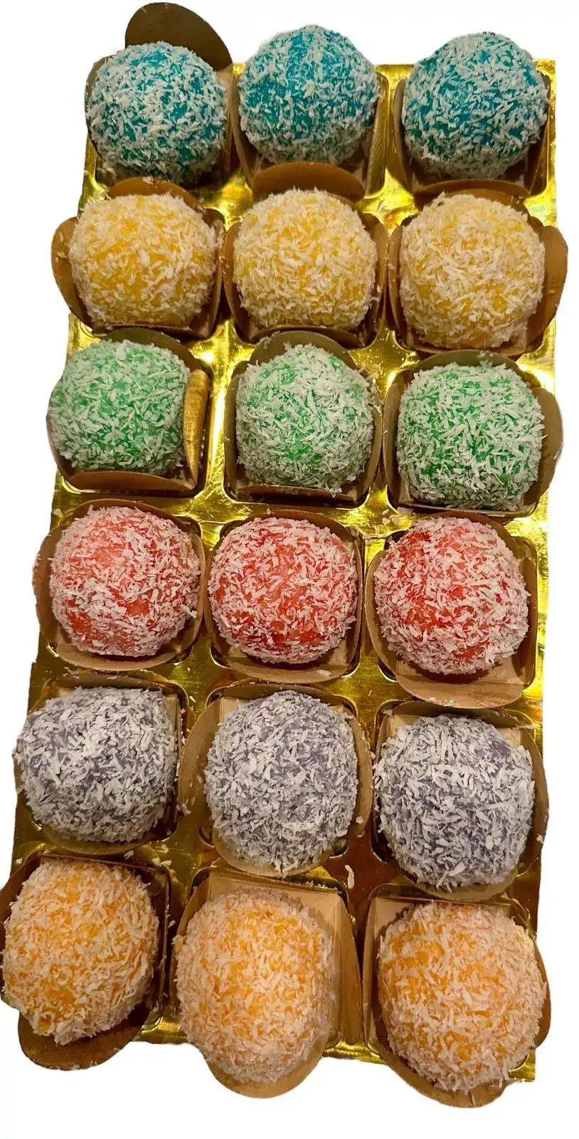 Vibrant Coconut Laddus