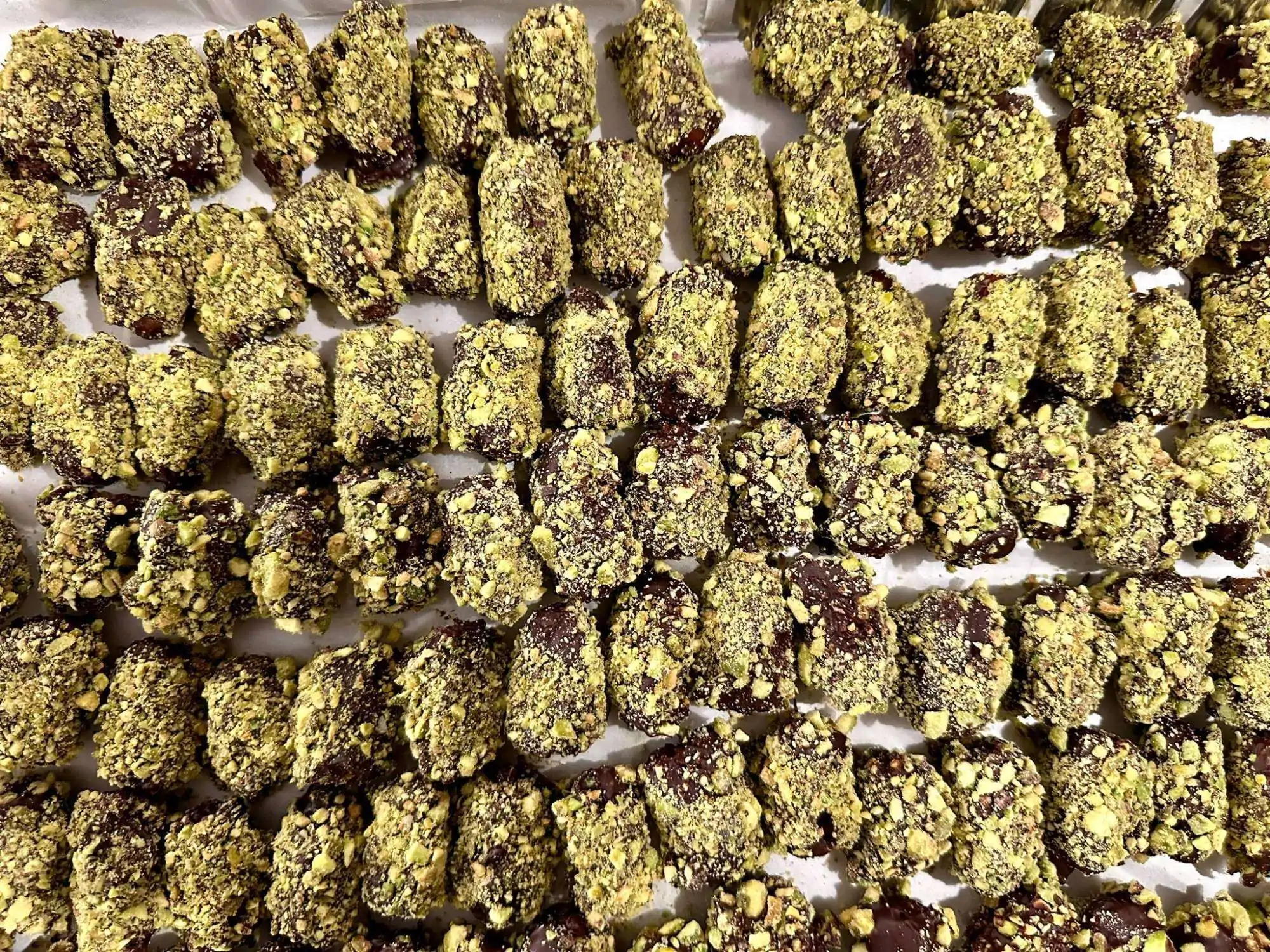 Pistachio Chocolate Dates