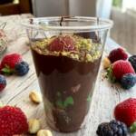 Dubai Chocolate Mixed Berry Cup