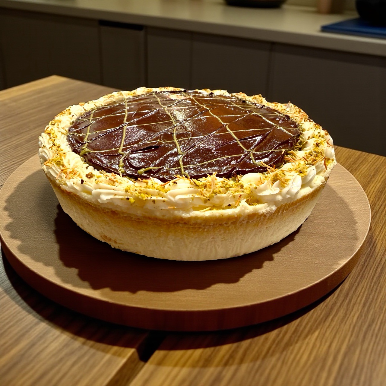 Dubai Chocolate Cheesecake (with egg) - Image 2