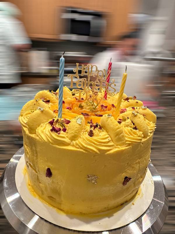 Mango Rasmalai Cake - Image 2